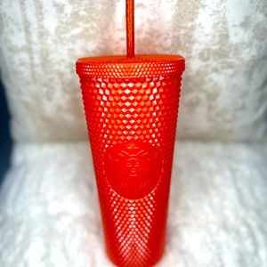 Starbucks Studded Orange Pearl Halloween